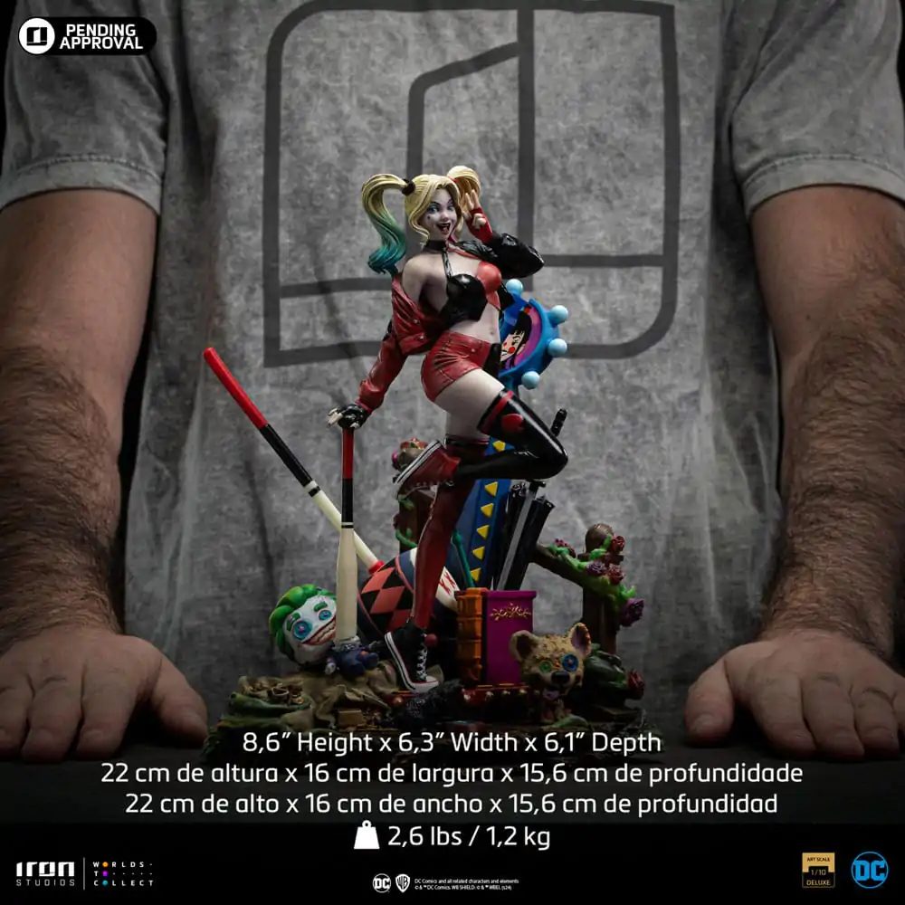 Statuie artistică de lux DC Comics 1/10 Harley Quinn (Gotham City Sirens) 22 cm poza produsului