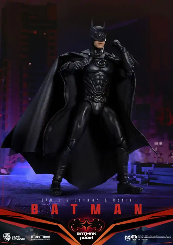 Figurină de acțiune DC Comics Dynamic 8ction Heroes 1/9 Batman (Batman & Robin) 21 cm poza produsului