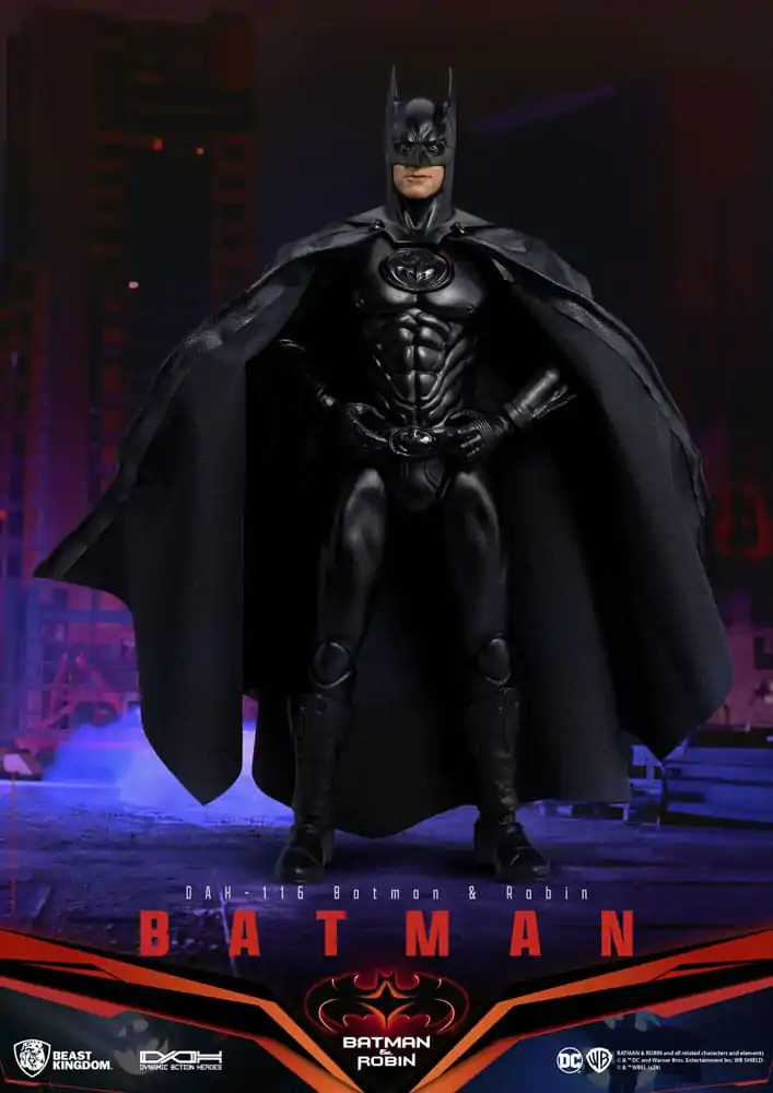 Figurină de acțiune DC Comics Dynamic 8ction Heroes 1/9 Batman (Batman & Robin) 21 cm poza produsului