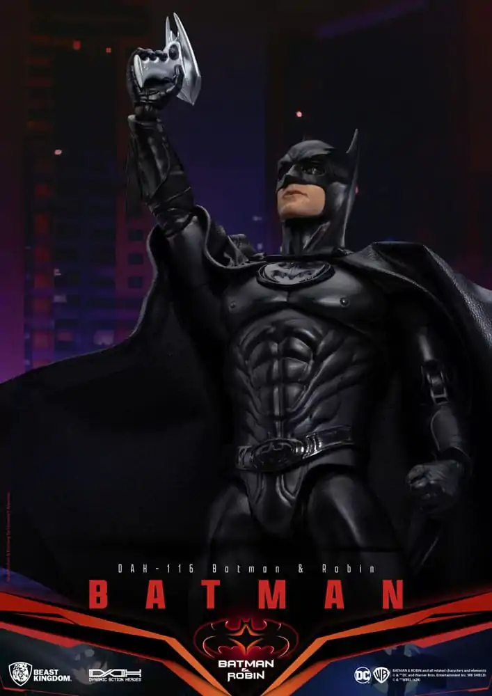 Figurină de acțiune DC Comics Dynamic 8ction Heroes 1/9 Batman (Batman & Robin) 21 cm poza produsului