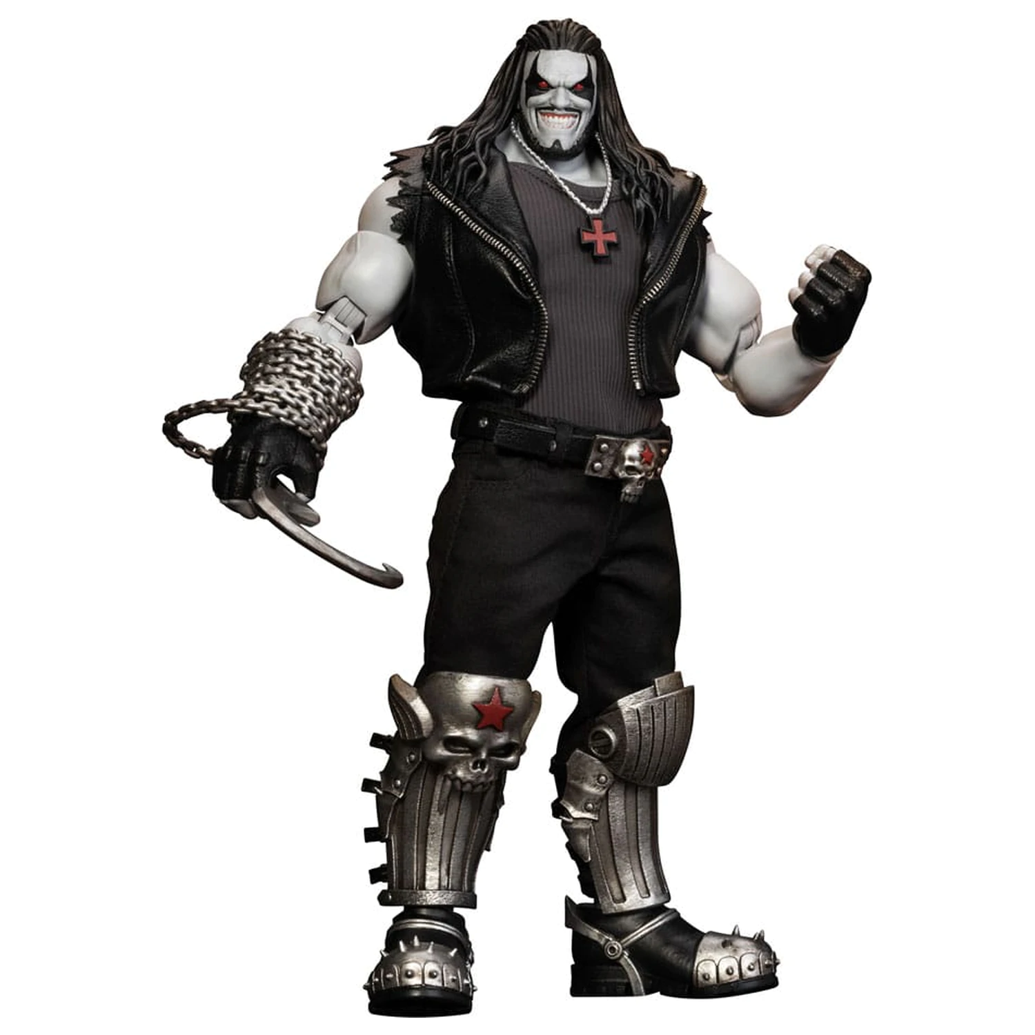 DC Comics Dynamic 8ction Heroes figurina de actiune 1/9 Lobo Deluxe Version 23 cm poza produsului
