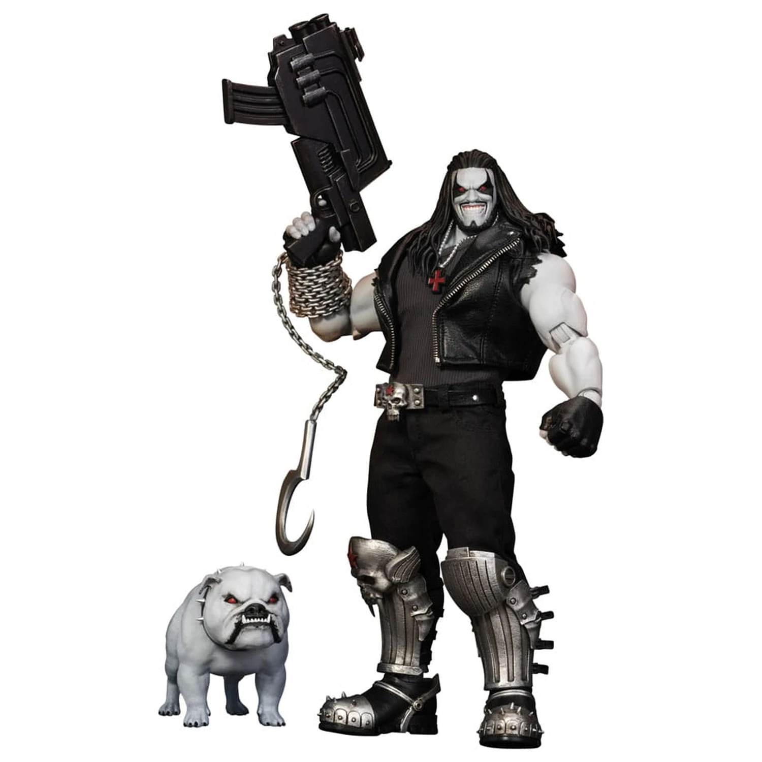 DC Comics Dynamic 8ction Heroes figurina de actiune 1/9 Lobo Deluxe Version 23 cm poza produsului