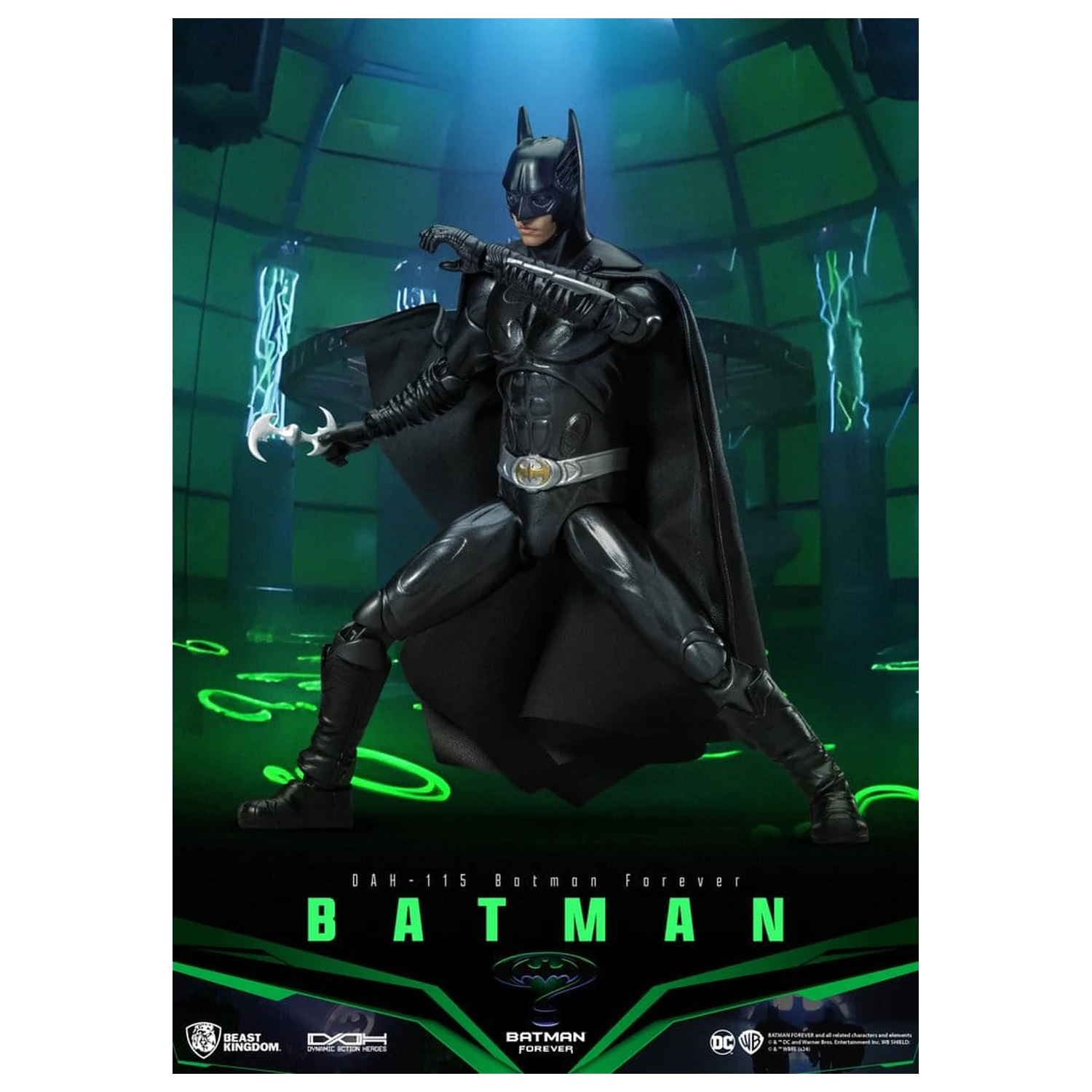 DC Comics Dynamic 8ction Heroes figurina de actiune Batman (Batman Forever) 21 cm poza produsului