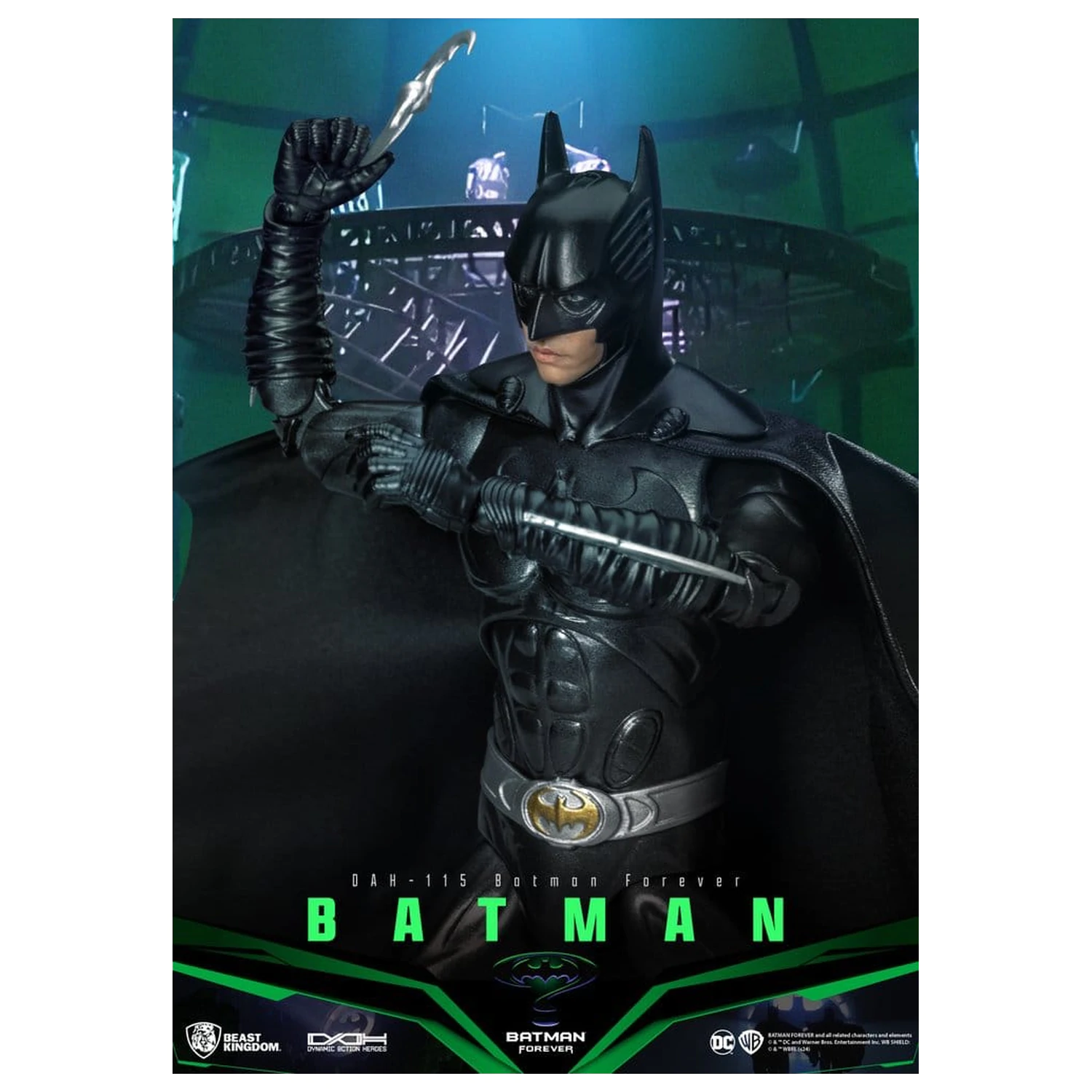 DC Comics Dynamic 8ction Heroes figurina de actiune Batman (Batman Forever) 21 cm poza produsului