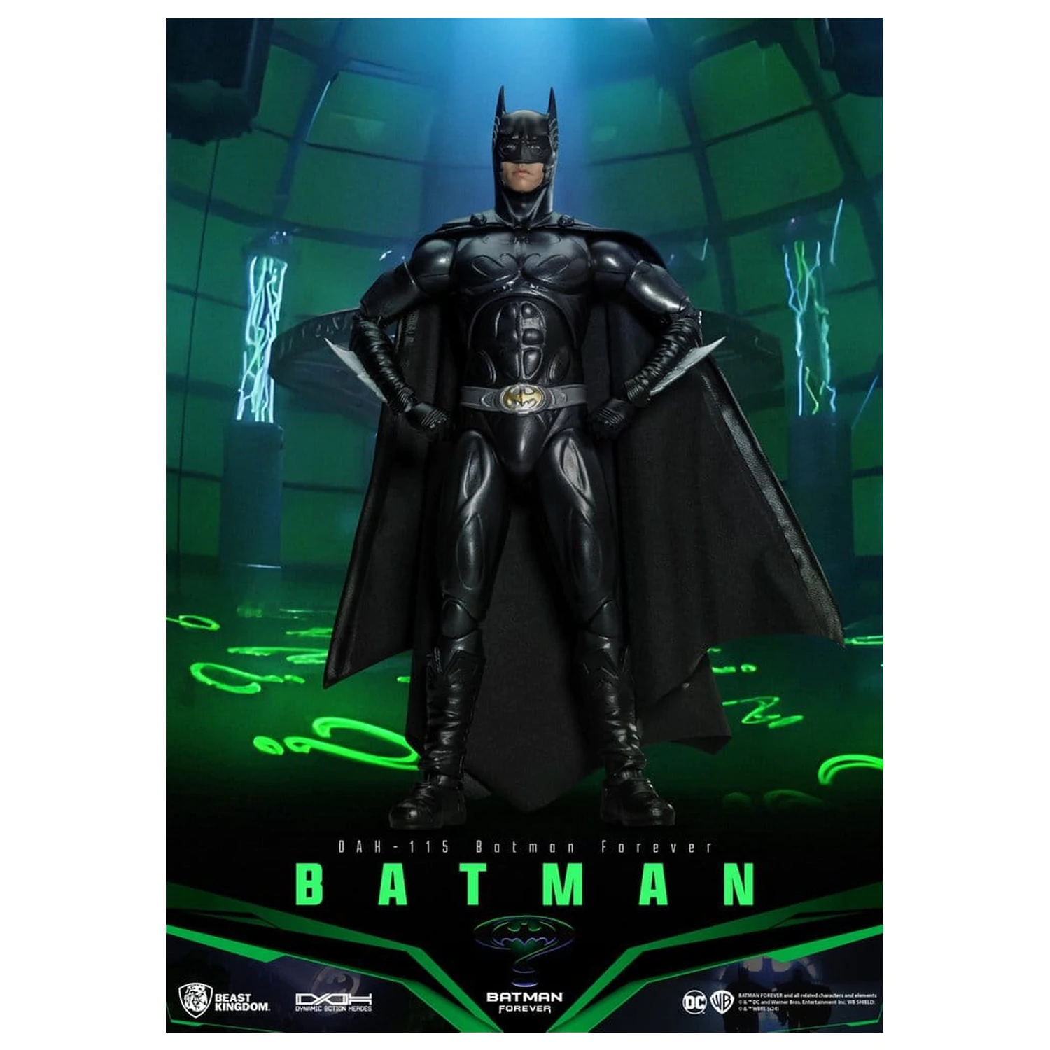 DC Comics Dynamic 8ction Heroes figurina de actiune Batman (Batman Forever) 21 cm poza produsului