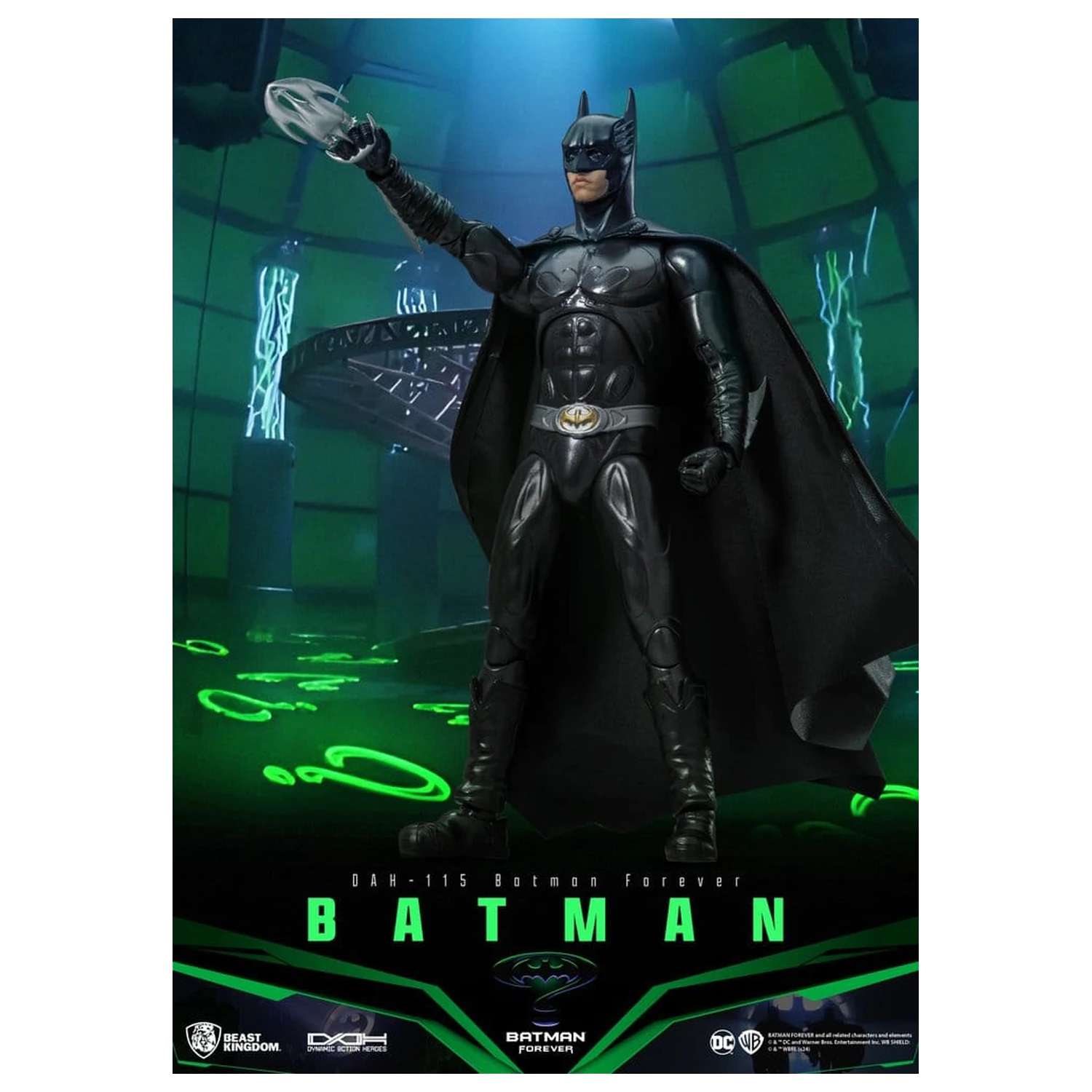 DC Comics Dynamic 8ction Heroes figurina de actiune Batman (Batman Forever) 21 cm poza produsului