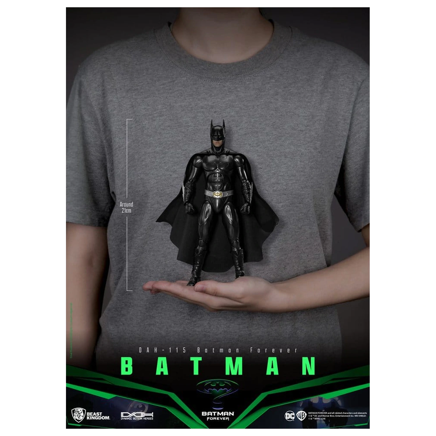 DC Comics Dynamic 8ction Heroes figurina de actiune Batman (Batman Forever) 21 cm poza produsului