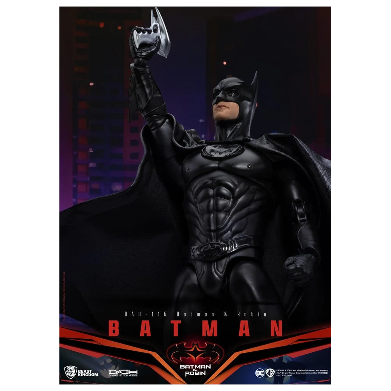 DC Comics Dynamic 8ction Heroes figurina de actiune Batman (Batman & Robin) 21 cm poza produsului