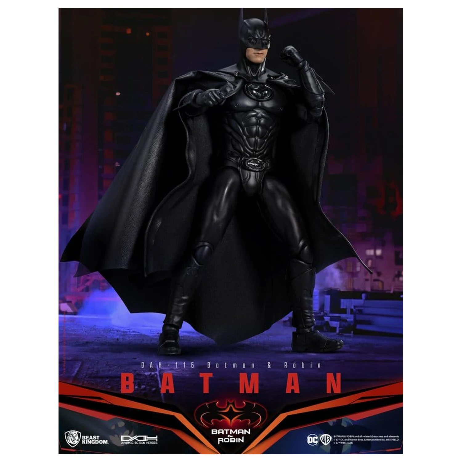 DC Comics Dynamic 8ction Heroes figurina de actiune Batman (Batman & Robin) 21 cm poza produsului