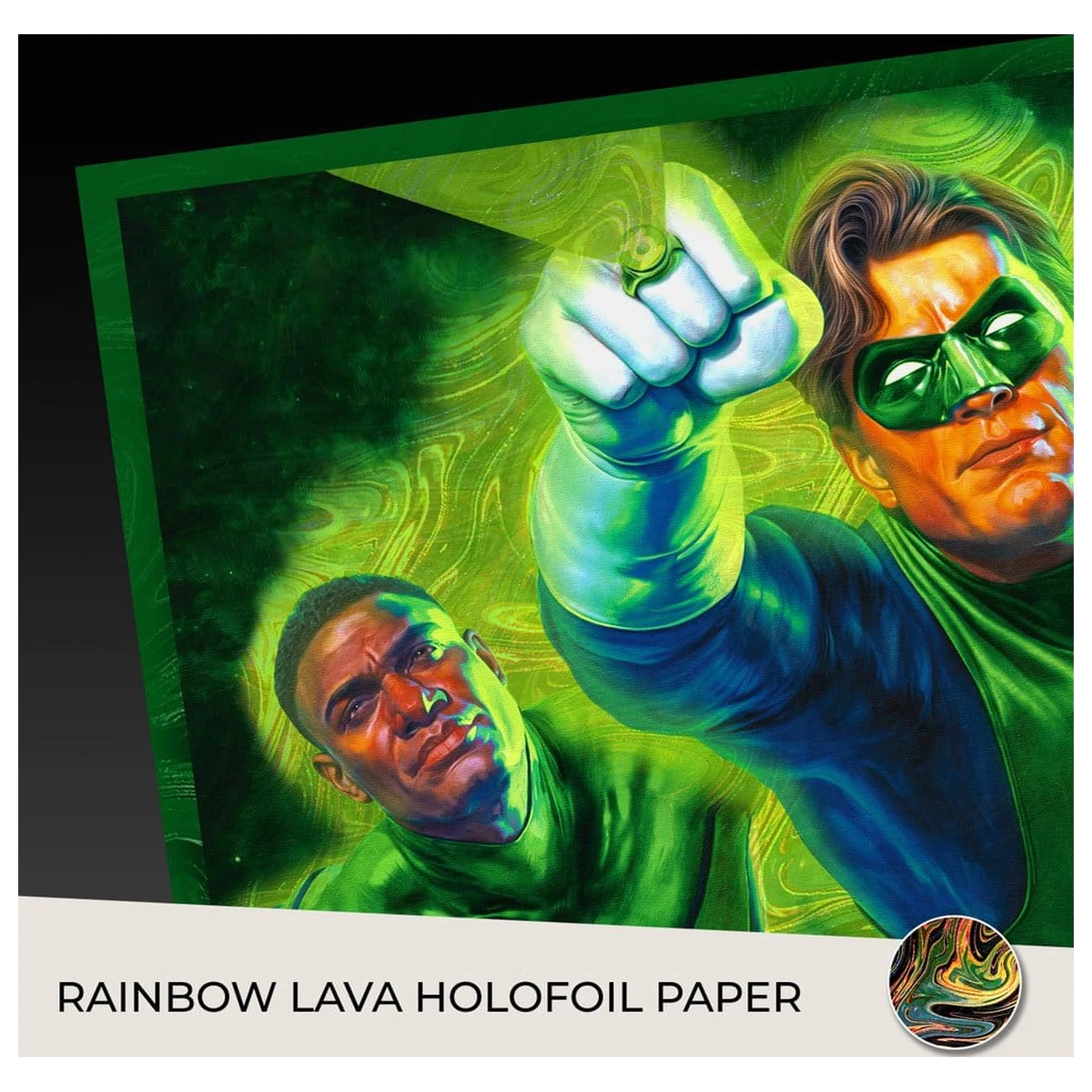 Print Fine Art DC Comics Green Lantern 61 x 41 cm - neframat poza produsului