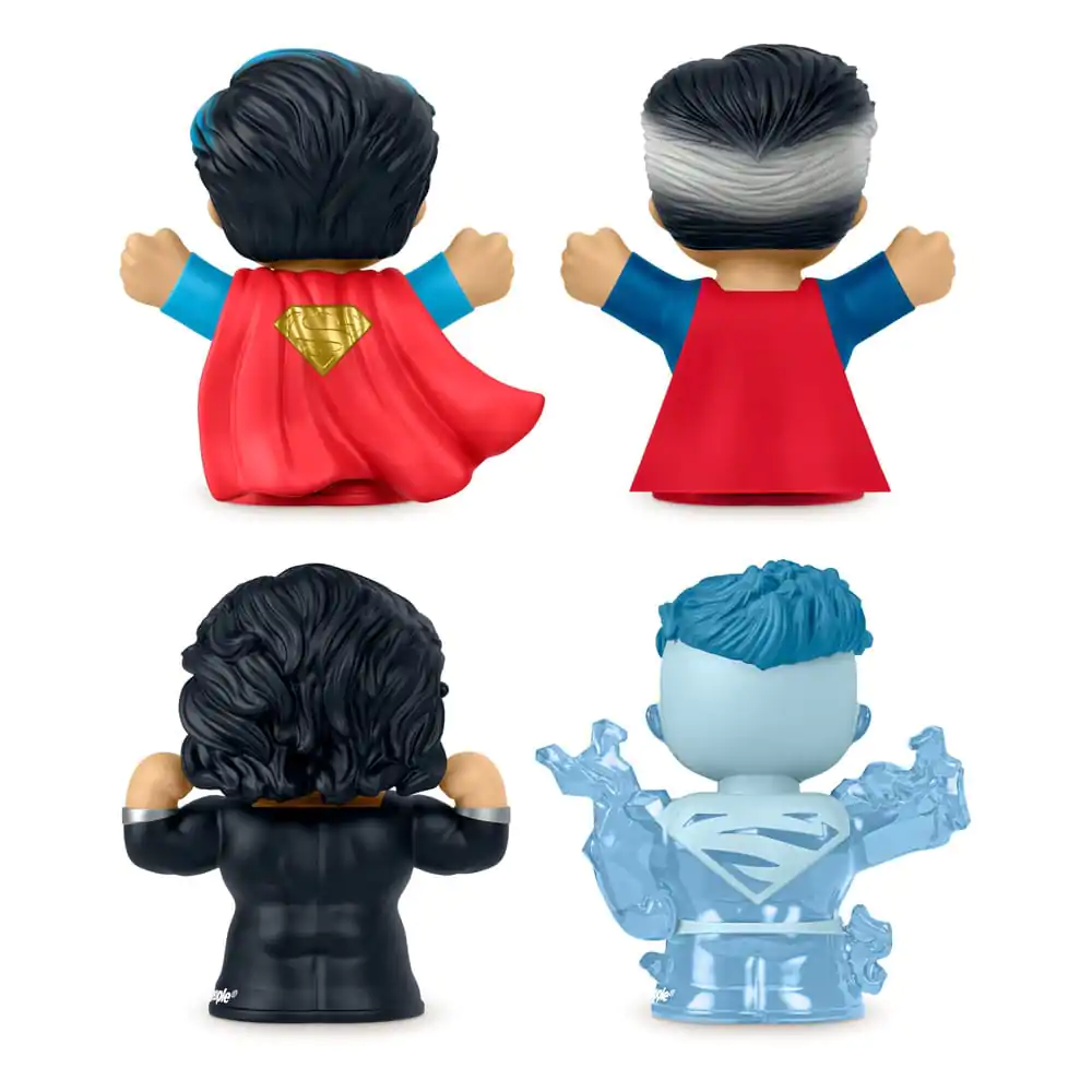 DC Comics Fisher-Price Little People Collector mini figurine pachet de 4 Superman: Through the Ages 7 cm poza produsului