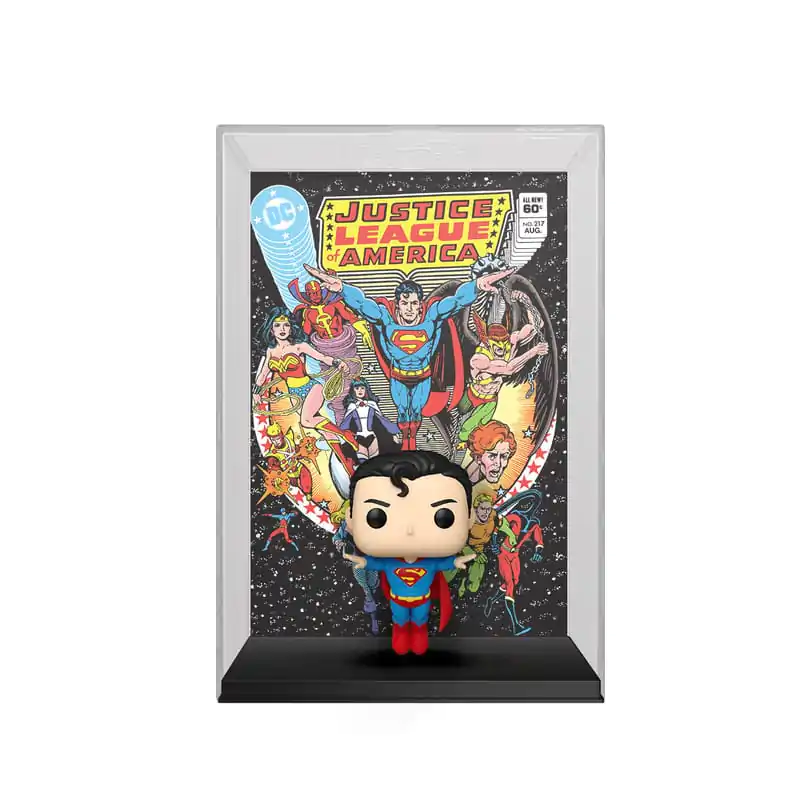 DC Comics Funko POP! Copertă Revistă de Benzi Desenate Vinyl Figure Justice League of America Superman 9 cm poza produsului