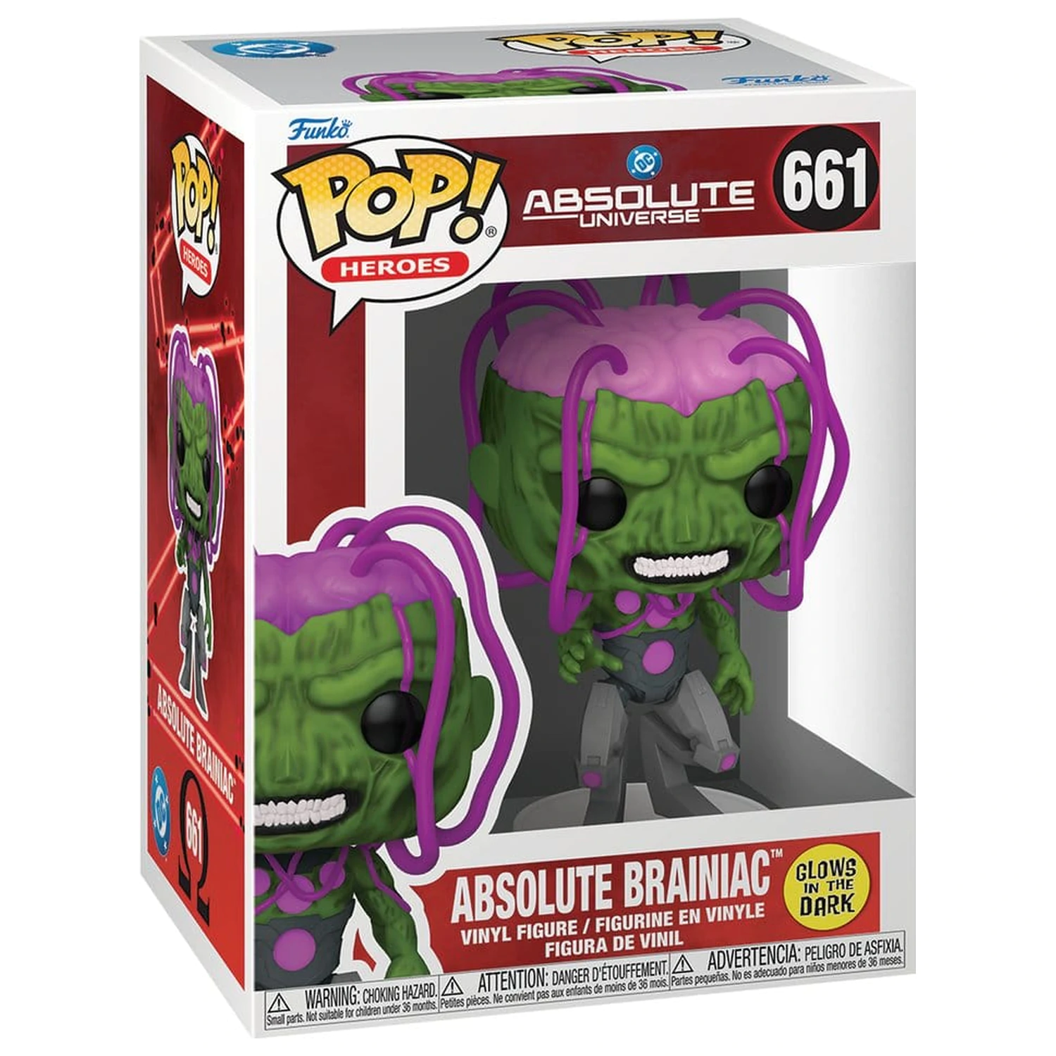DC Comics Funko POP! Comics Figurina din vinil Brainiac 9 cm poza produsului