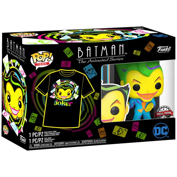 DC Comics Funko POP! figurină & tricou box Joker Exclusiv poza produsului