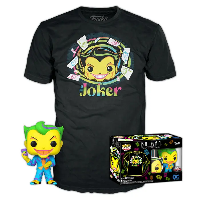 DC Comics Funko POP! figurină & tricou box Joker Exclusiv poza produsului