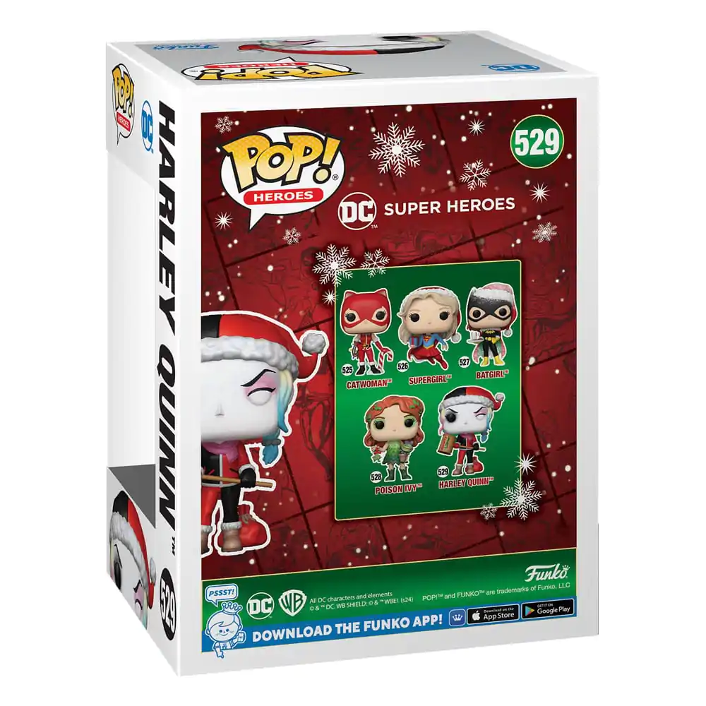 DC Comics Funko POP! Heroes figurină de vinil Holiday '24- Harley 9 cm poza produsului