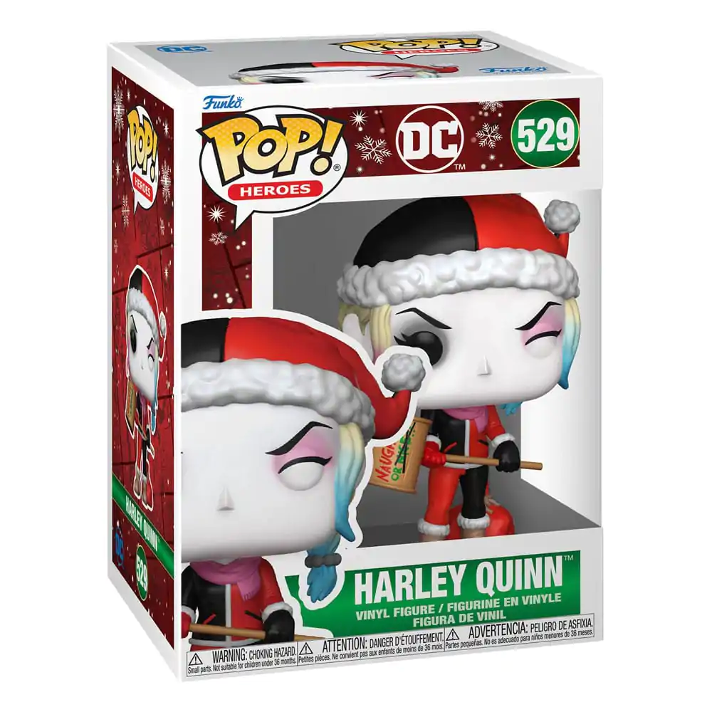 DC Comics Funko POP! Heroes figurină de vinil Holiday '24- Harley 9 cm poza produsului