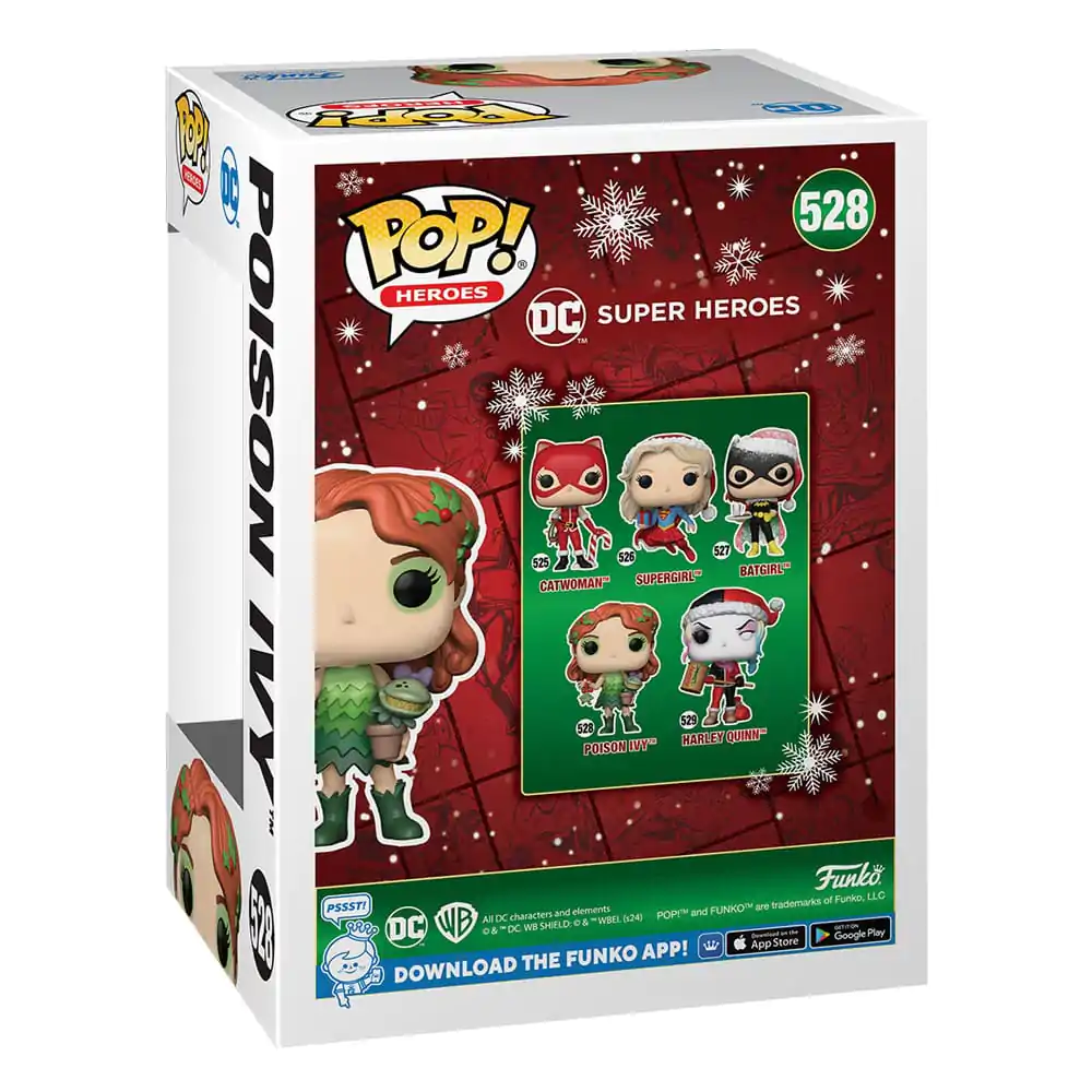 DC Comics Funko POP! Heroes figurină vinyl Sărbători '24- Poison Ivy 9 cm poza produsului