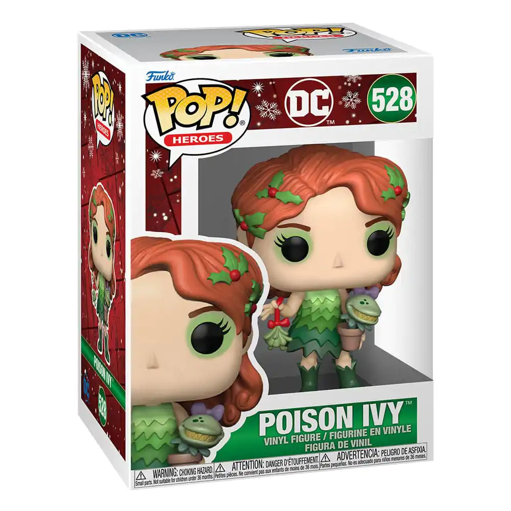 DC Comics Funko POP! Heroes figurină vinyl Sărbători '24- Poison Ivy 9 cm poza produsului