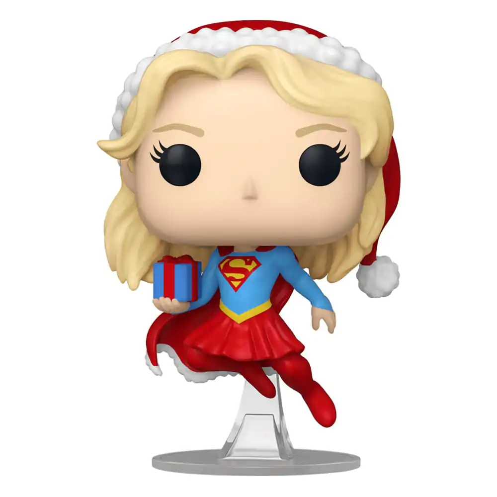 DC Comics Funko POP! Heroes figurină de vinil Holiday '24- Supergirl 9 cm poza produsului