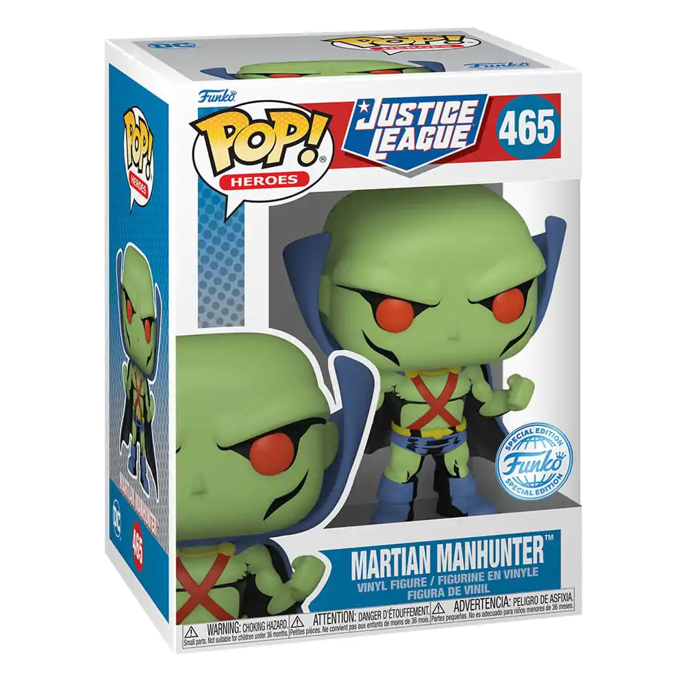 DC Comics POP! Heroes Figurina Vinyl JL Comic - Martian Manhunter 9 cm poza produsului