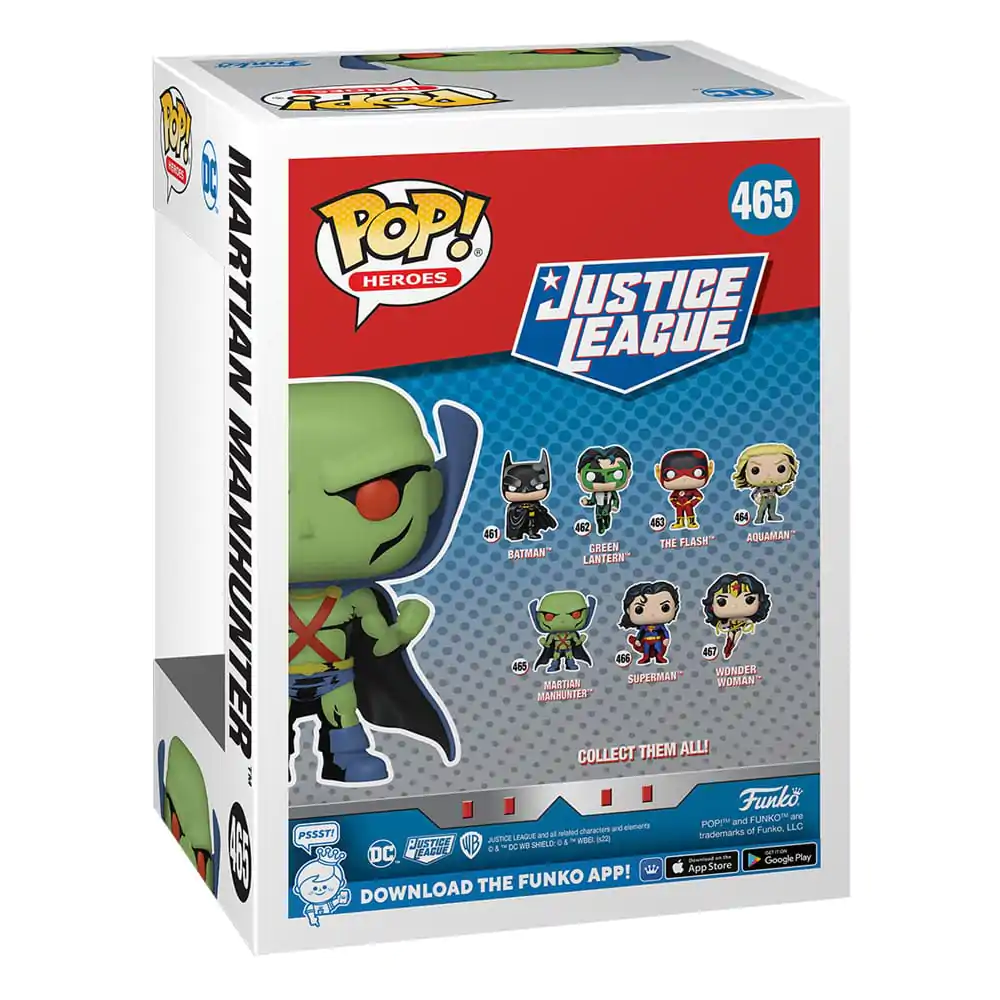 DC Comics POP! Heroes Figurina Vinyl JL Comic - Martian Manhunter 9 cm poza produsului