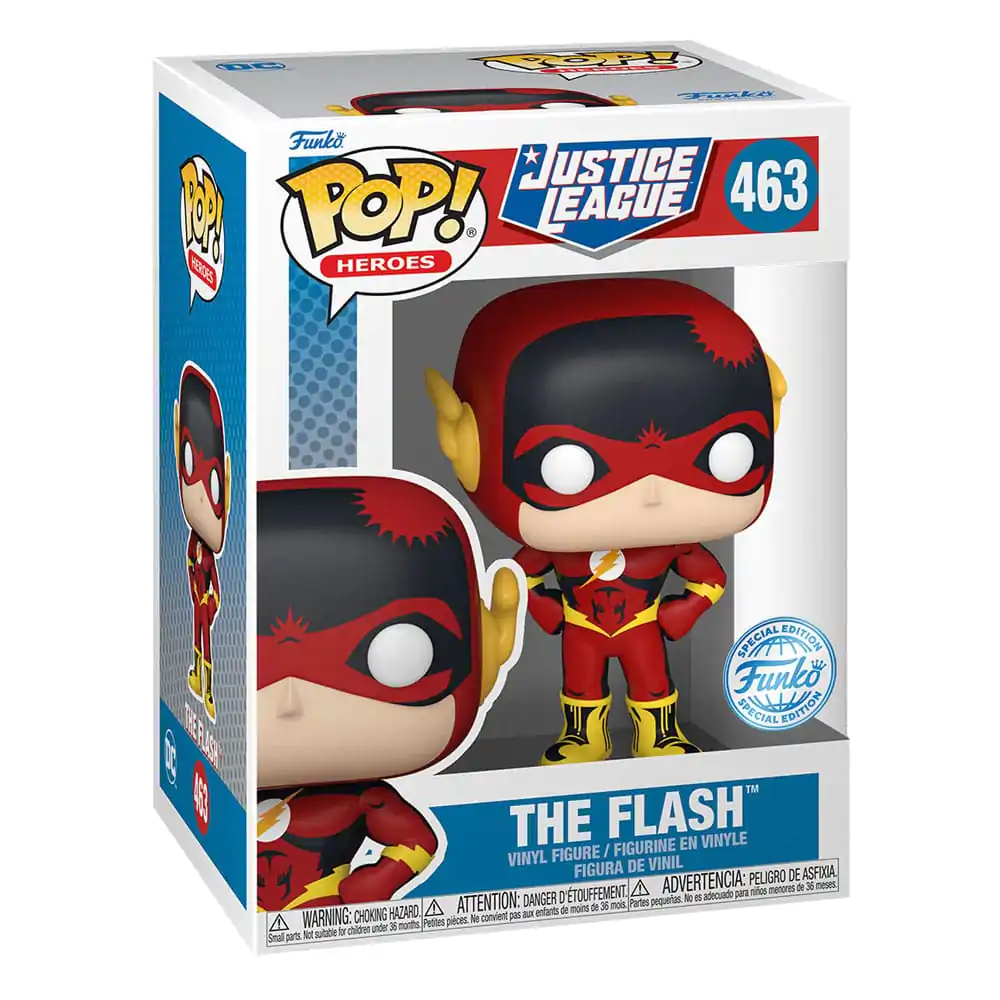 DC Comics POP! Heroes Figurina vinil JL Comic - The Flash 9 cm poza produsului