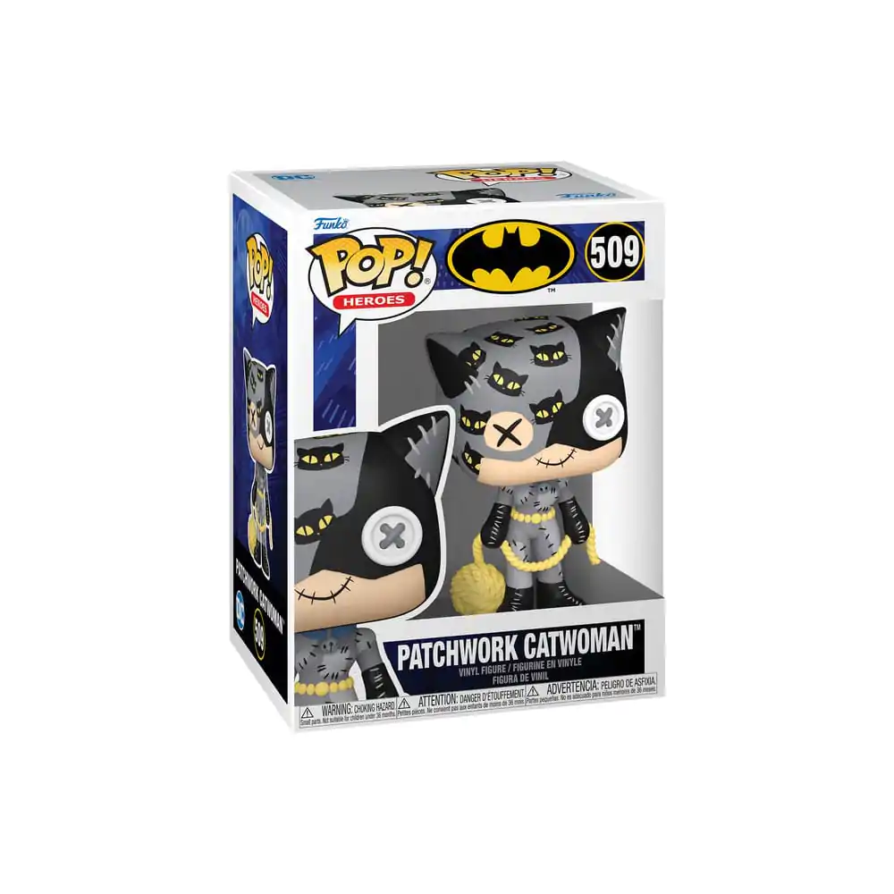 DC Comics Funko POP! Movies figurină de vinil Patchwork - Catwoman 9 cm poza produsului