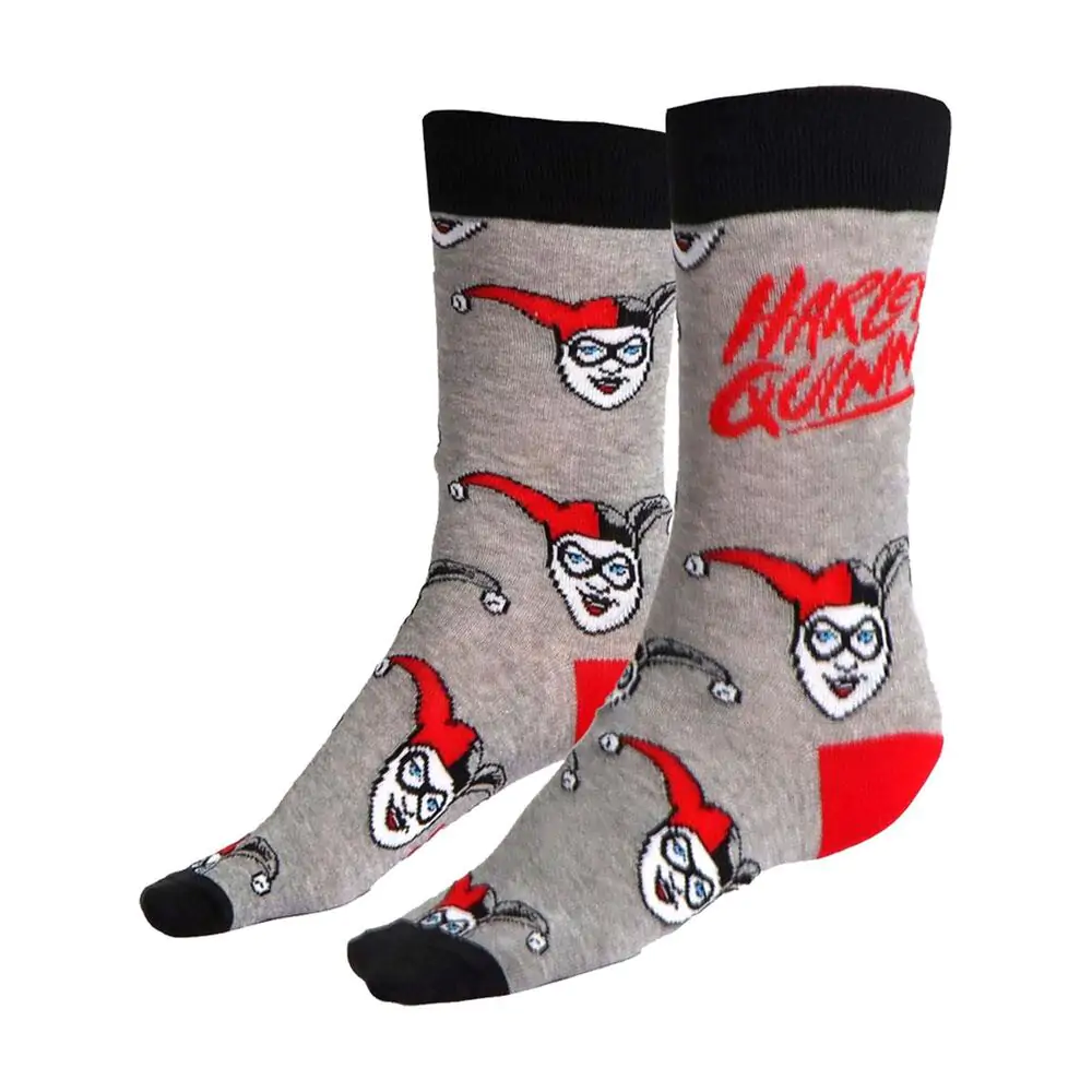 DC Comics Harley Quinn pachet 3 șosete pentru adulți poza produsului