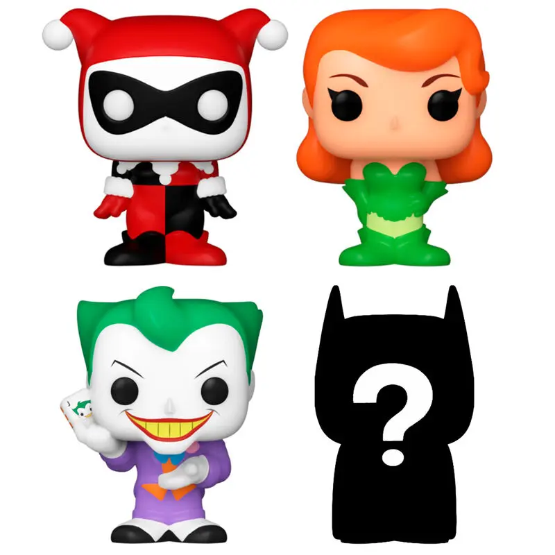 DC Bitty POP! Figurina de vinil 4-Pack Harley Quinn 2,5 cm poza produsului