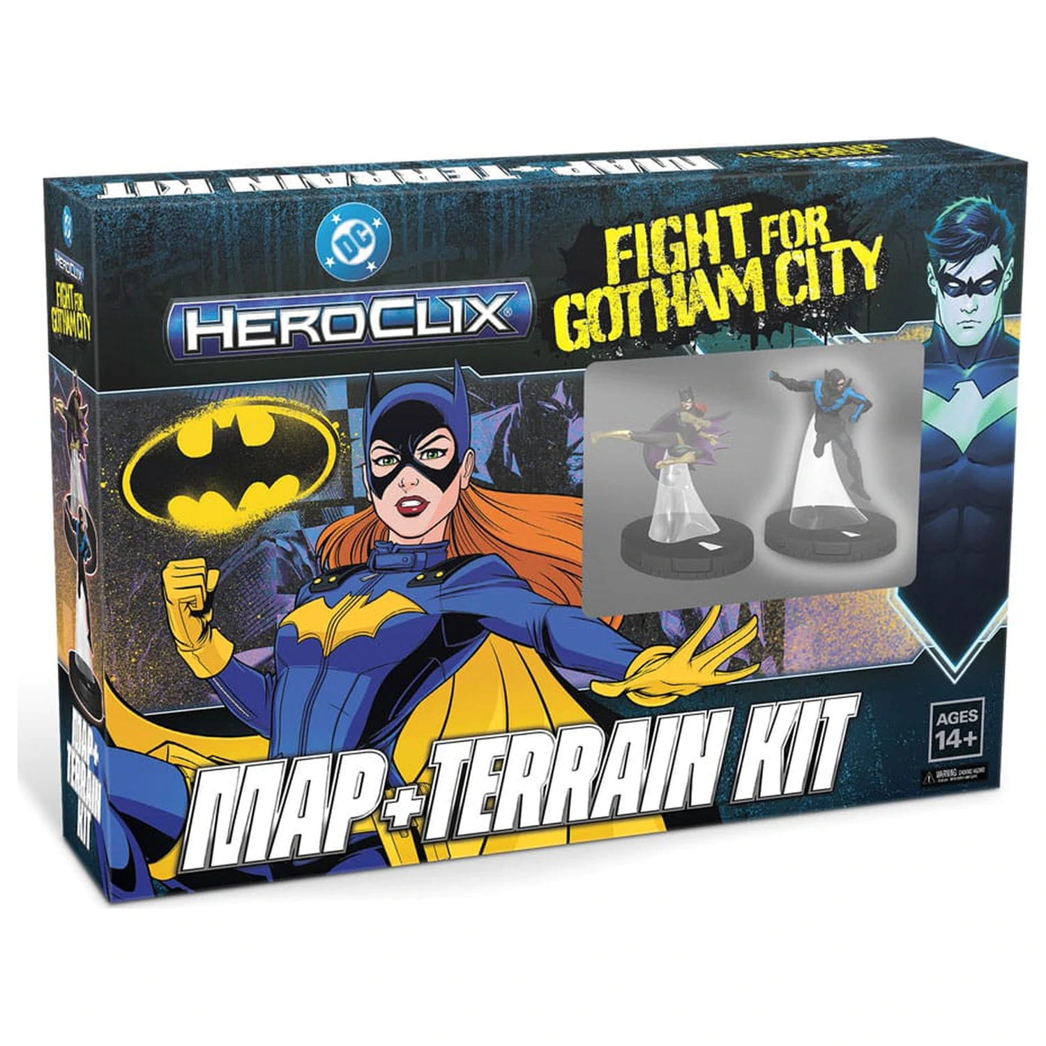 Dc Comics HeroClix: Kit harta si teren pentru Fight for Gotham City poza produsului
