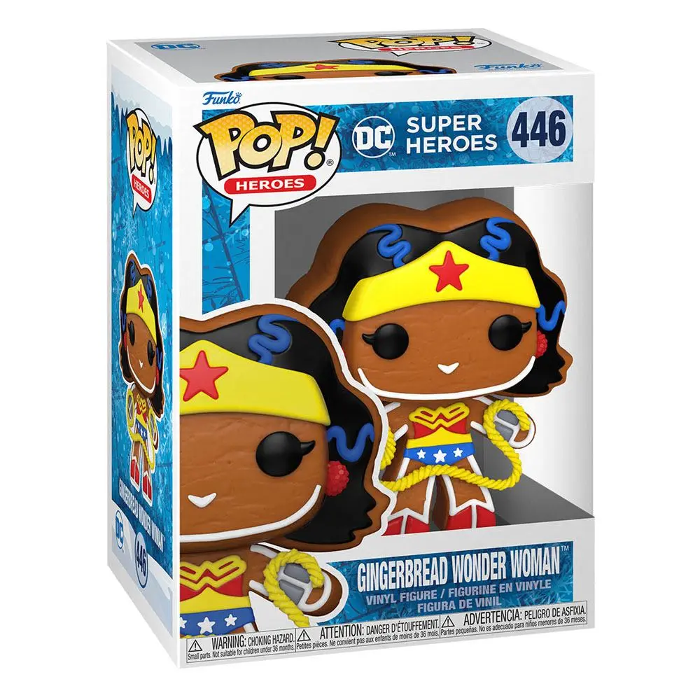 DC Comics Holiday 2022 POP! Heroes Figurina Vinil Wonder Woman 9 cm poza produsului