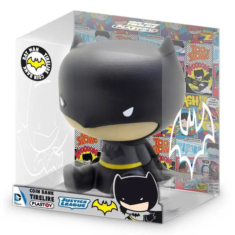 DC Comics Justice League Batman Chibi figurină pușculiță 16cm poza produsului