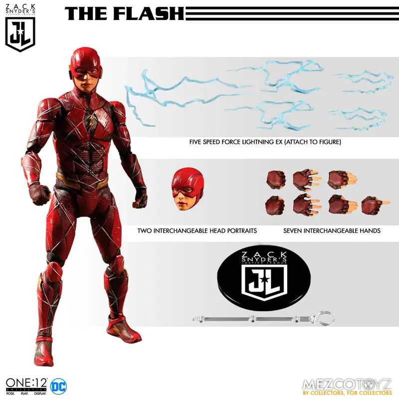 Zack Snyder's Justice League Figurine de acțiune 1/12 Set Deluxe Cutie de Oțel 15 - 17 cm poza produsului