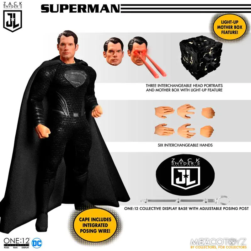 Zack Snyder's Justice League Figurine de acțiune 1/12 Set Deluxe Cutie de Oțel 15 - 17 cm poza produsului