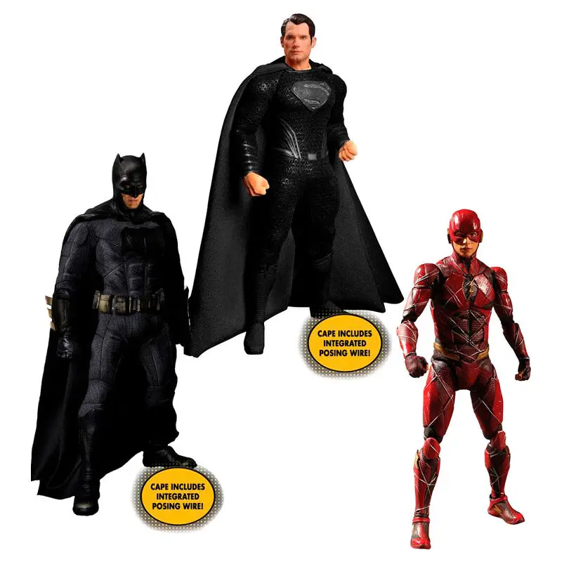 Zack Snyder's Justice League Figurine de acțiune 1/12 Set Deluxe Cutie de Oțel 15 - 17 cm poza produsului