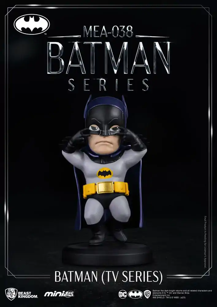 DC Comics Mini Figurina Atac Ou Batman (Serial TV 1966) 8 cm poza produsului