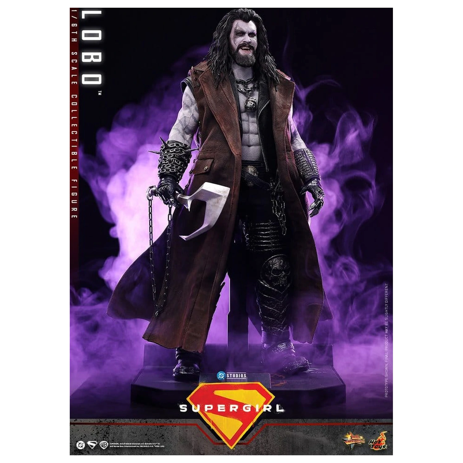 DC Comics Movie Masterpiece Figura de acțiune 1/6 Lobo 33 cm poza produsului