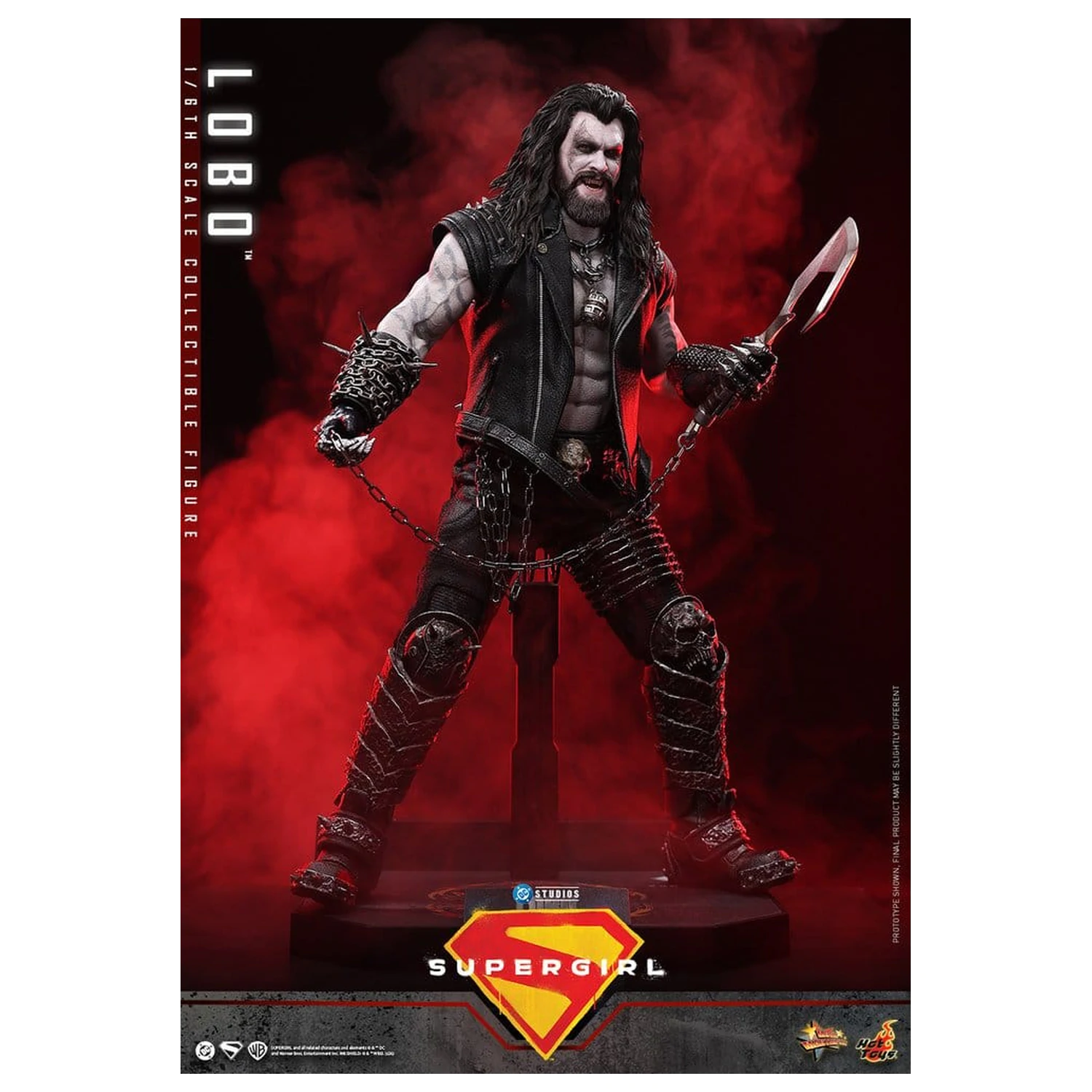 DC Comics Movie Masterpiece Figura de acțiune 1/6 Lobo 33 cm poza produsului