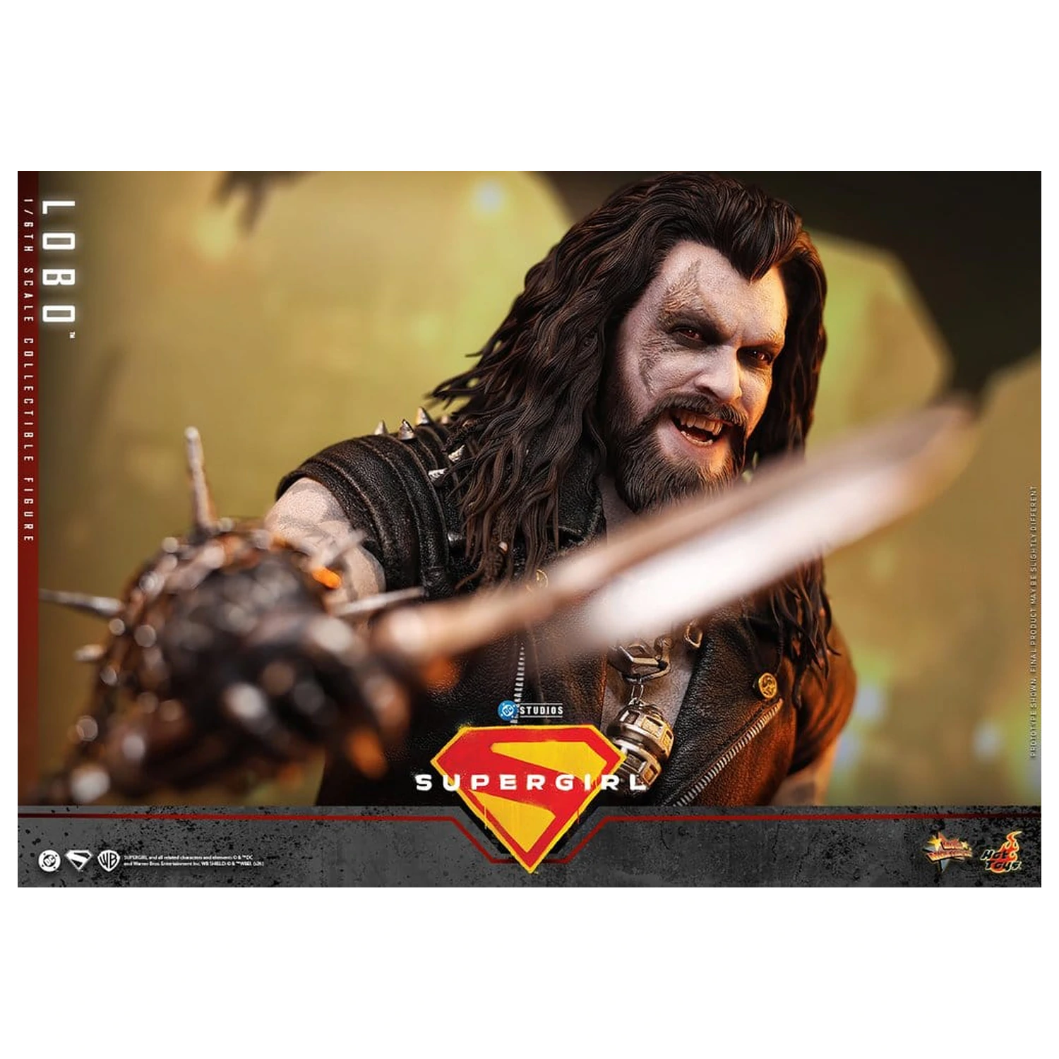 DC Comics Movie Masterpiece Figura de acțiune 1/6 Lobo 33 cm poza produsului