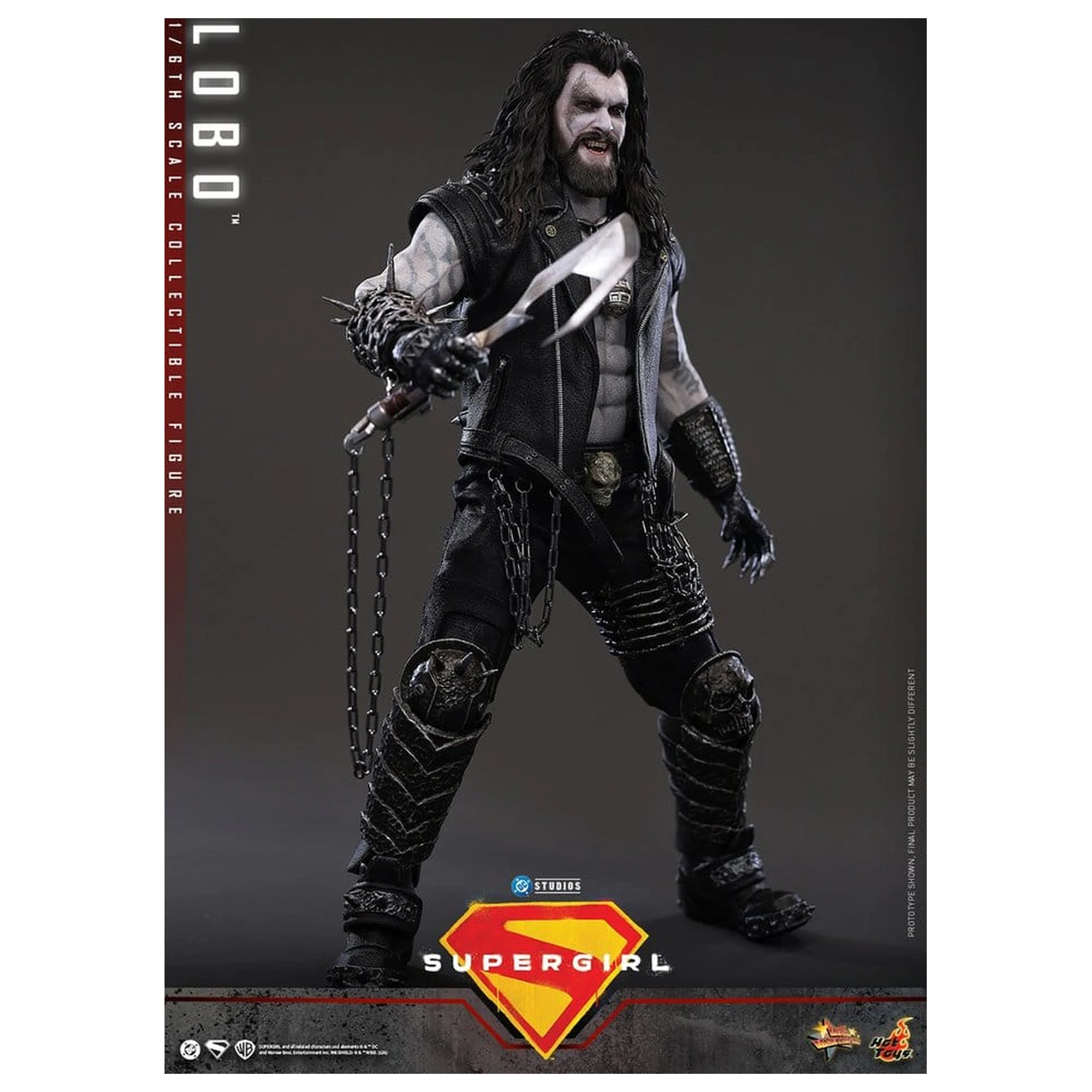 DC Comics Movie Masterpiece Figura de acțiune 1/6 Lobo 33 cm poza produsului