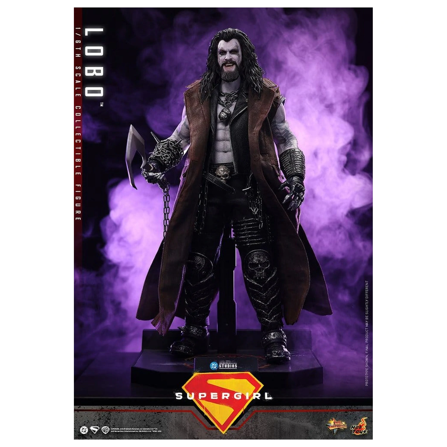 DC Comics Movie Masterpiece Figura de acțiune 1/6 Lobo 33 cm poza produsului
