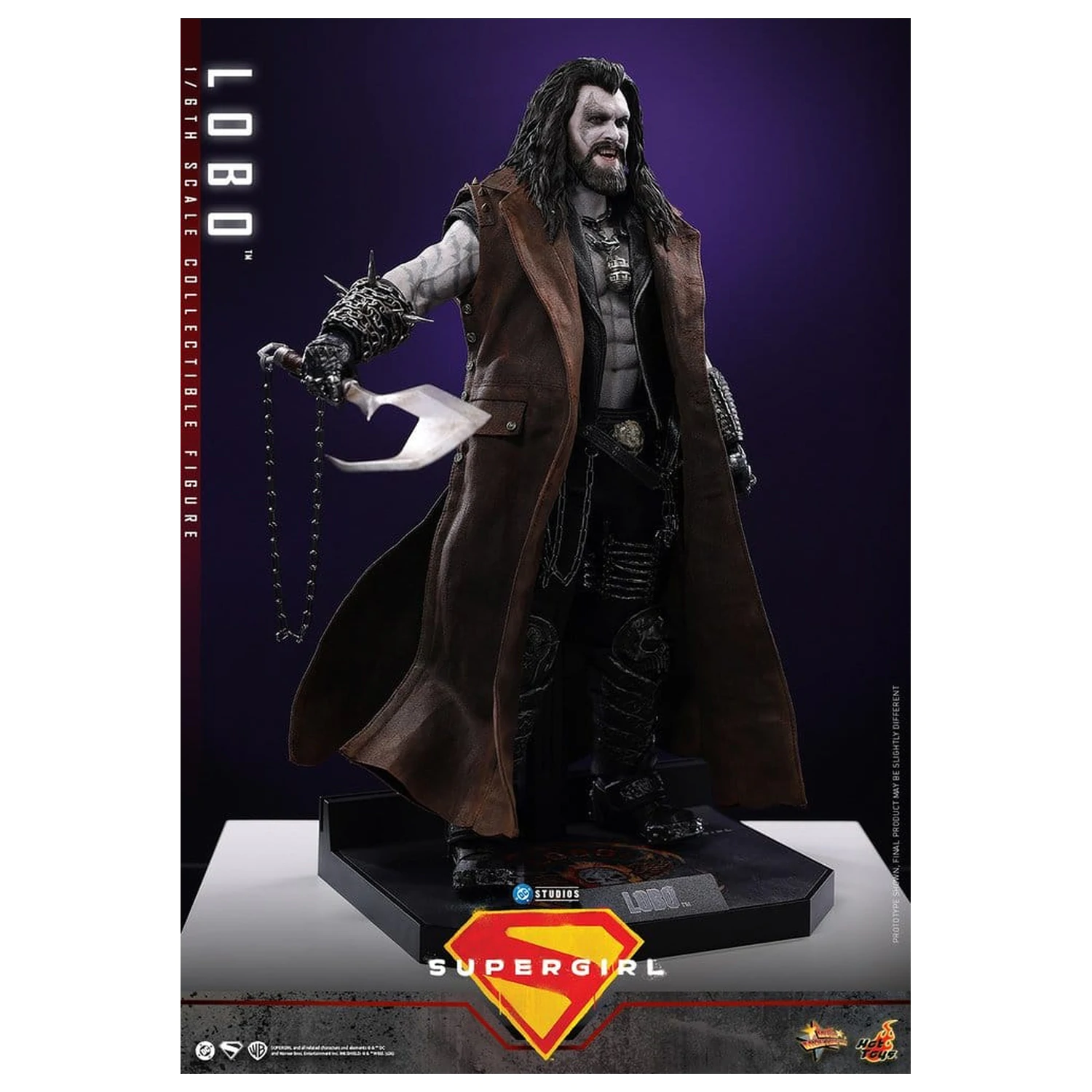 DC Comics Movie Masterpiece Figura de acțiune 1/6 Lobo 33 cm poza produsului