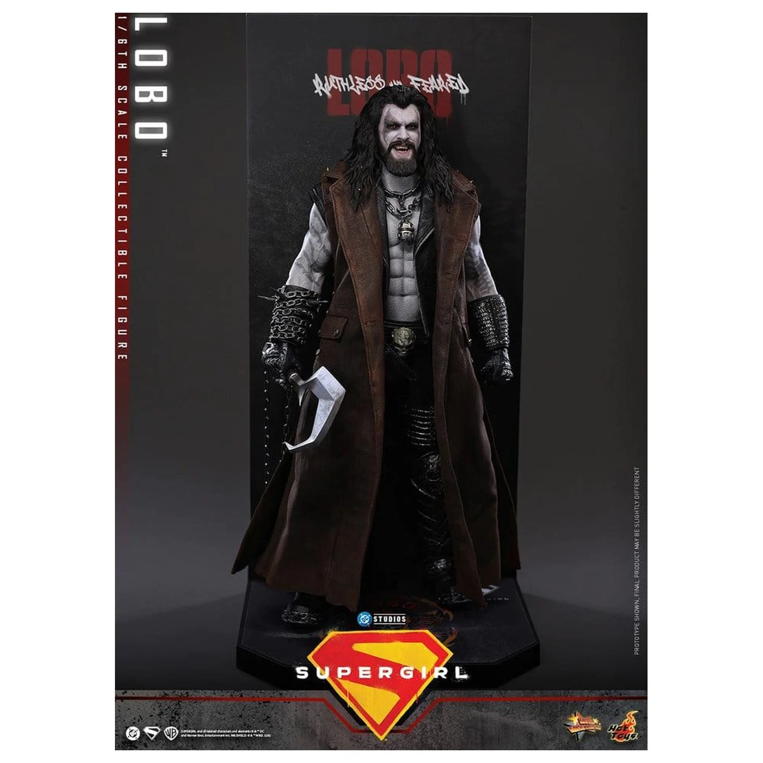 DC Comics Movie Masterpiece Figura de acțiune 1/6 Lobo 33 cm poza produsului