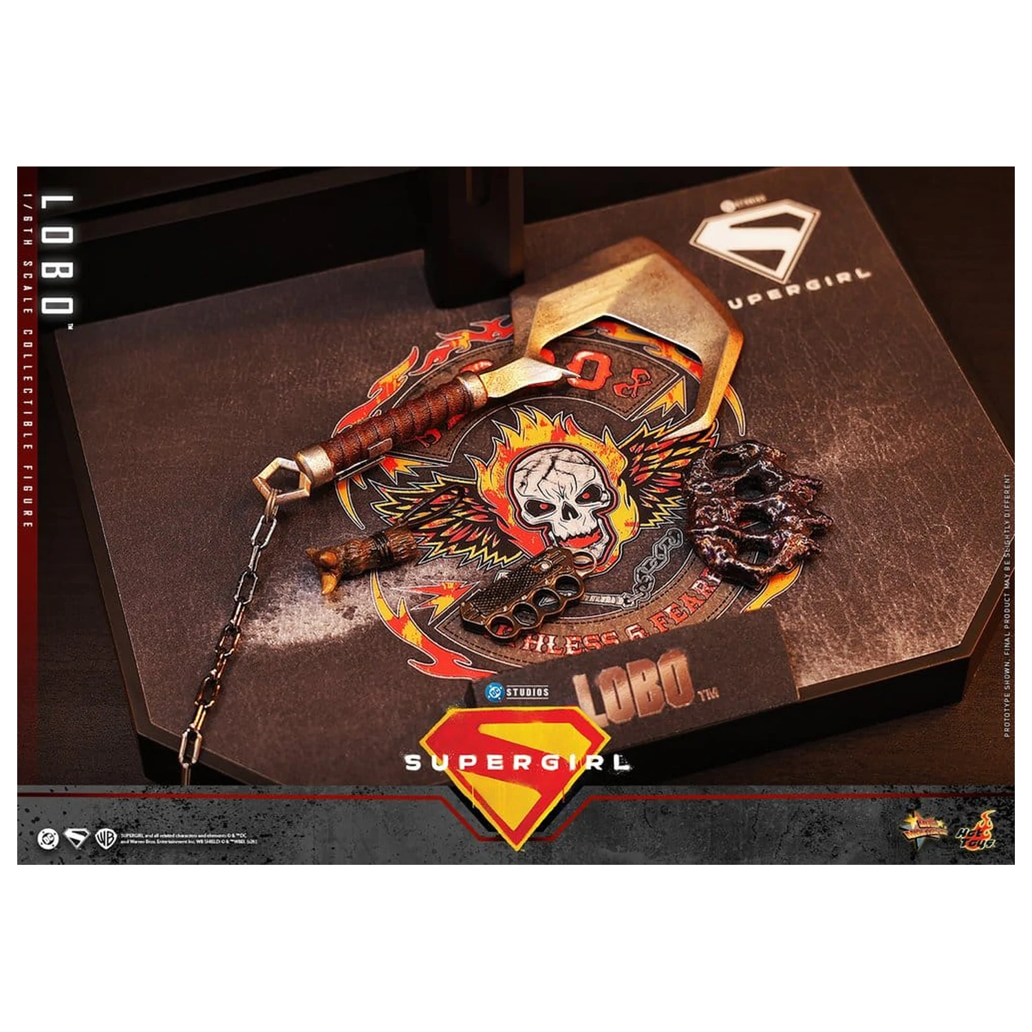 DC Comics Movie Masterpiece Figura de acțiune 1/6 Lobo 33 cm poza produsului