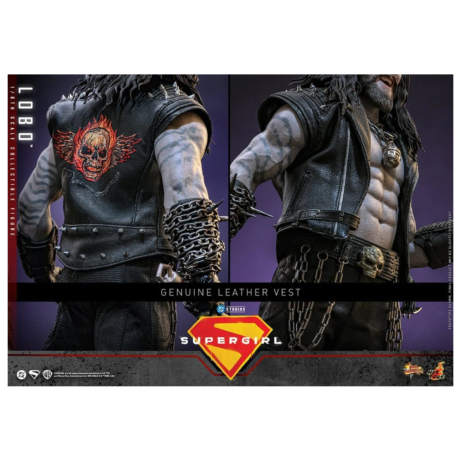DC Comics Movie Masterpiece Figura de acțiune 1/6 Lobo 33 cm poza produsului