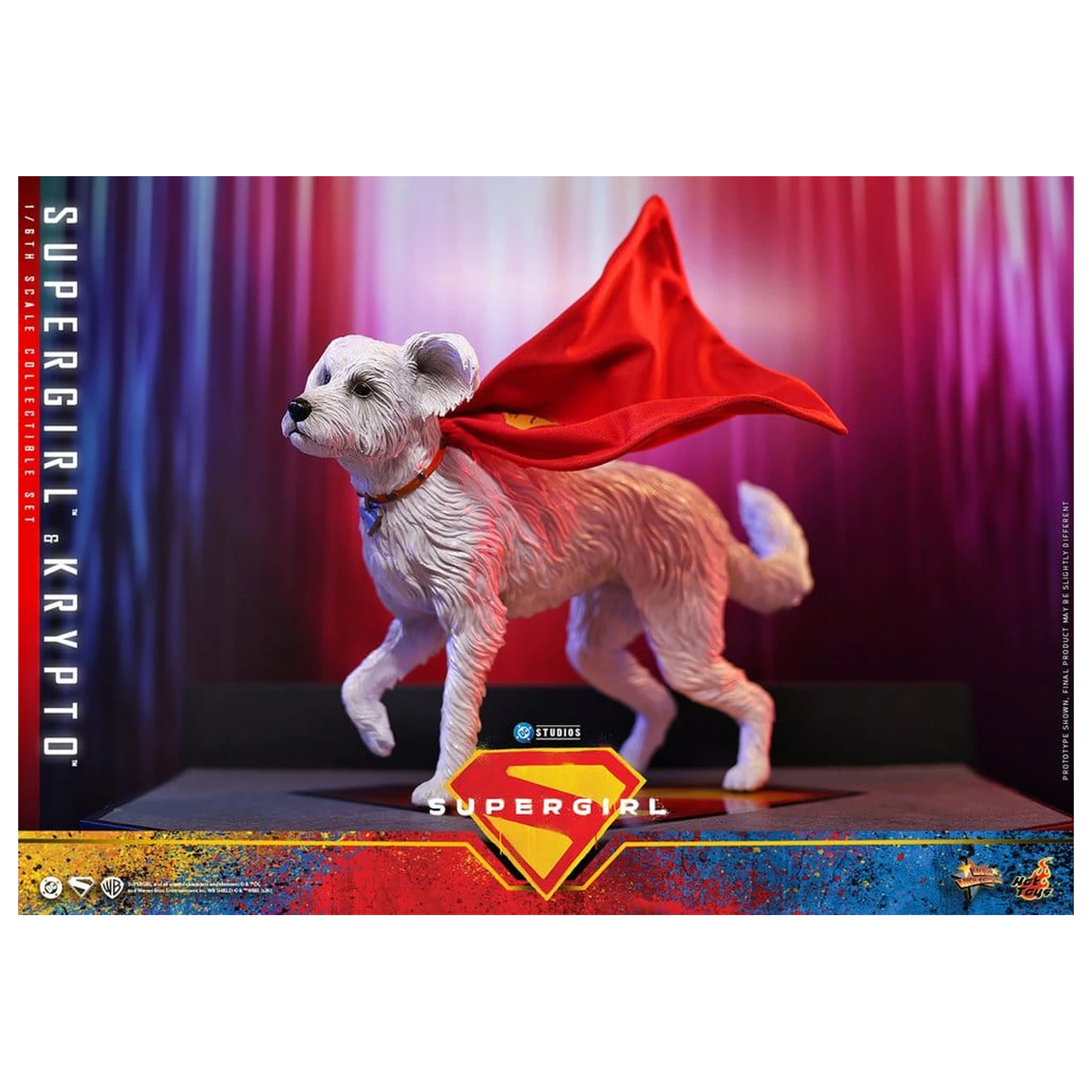 DC Comics Movie Masterpiece set figurine de acțiune Supergirl & Krypto 28 cm poza produsului