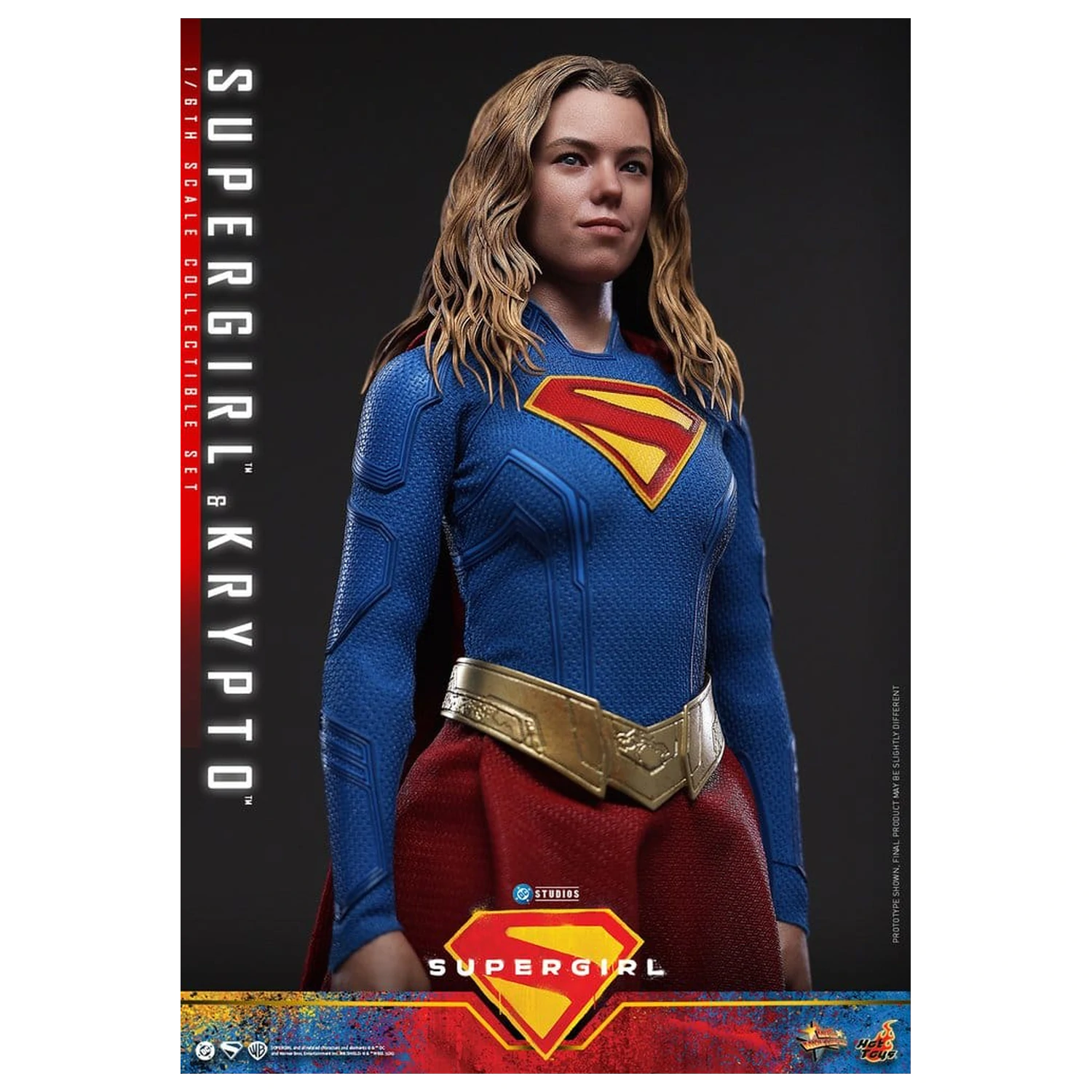 DC Comics Movie Masterpiece set figurine de acțiune Supergirl & Krypto 28 cm poza produsului