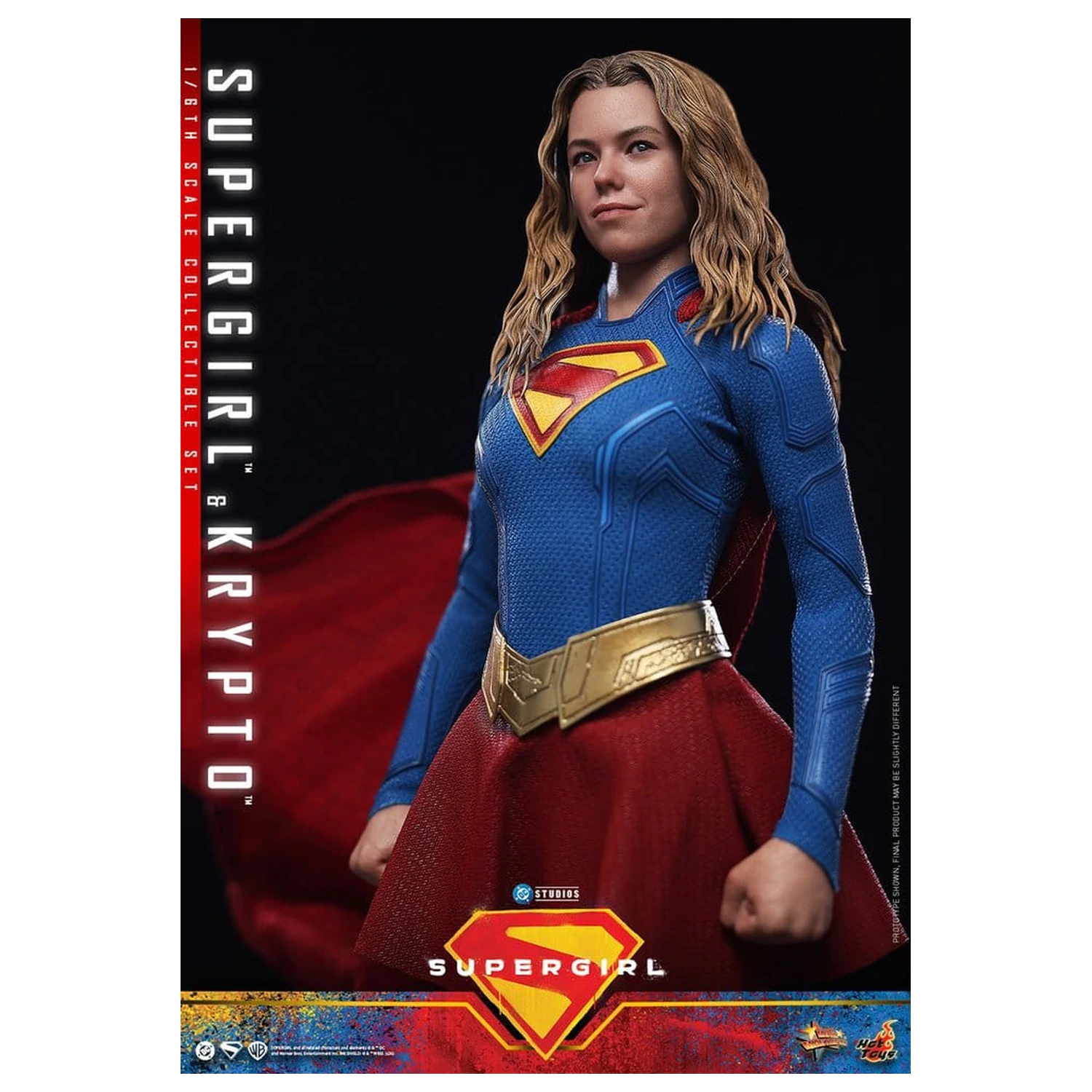 DC Comics Movie Masterpiece set figurine de acțiune Supergirl & Krypto 28 cm poza produsului