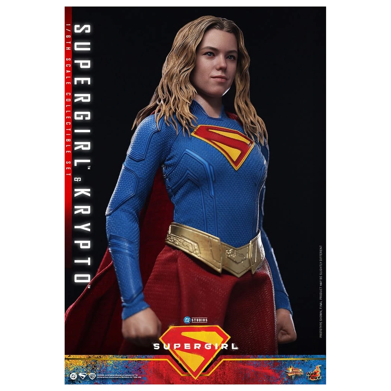 DC Comics Movie Masterpiece set figurine de acțiune Supergirl & Krypto 28 cm poza produsului